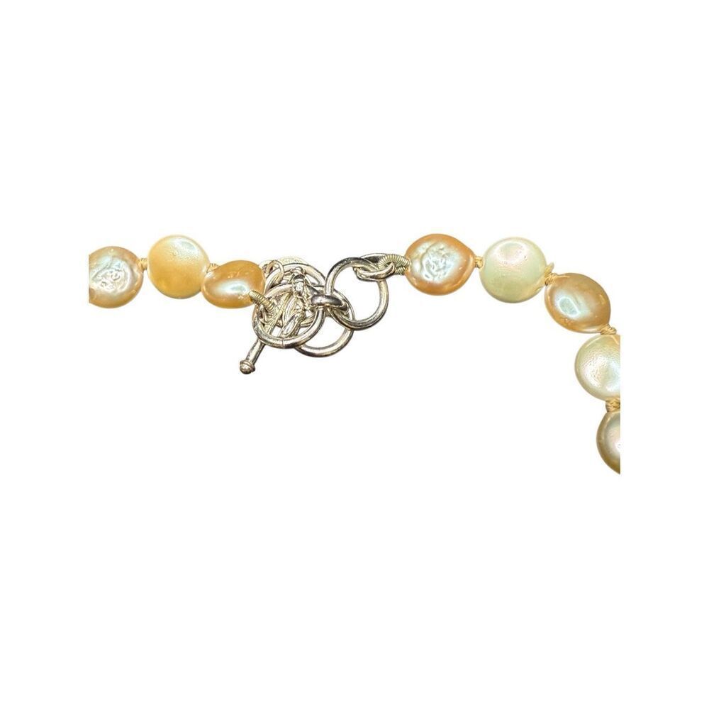 Monet flat pearl choker necklace - Picture 5 of 6